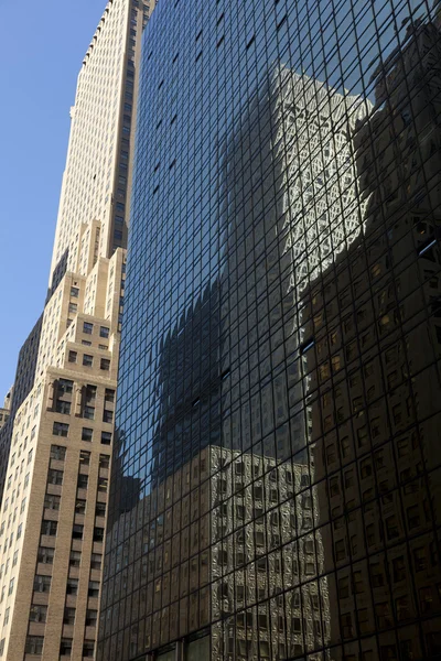 Ουρανοξύστη στη Νέα Υόρκη, ΗΠΑ — Φωτογραφία Αρχείου