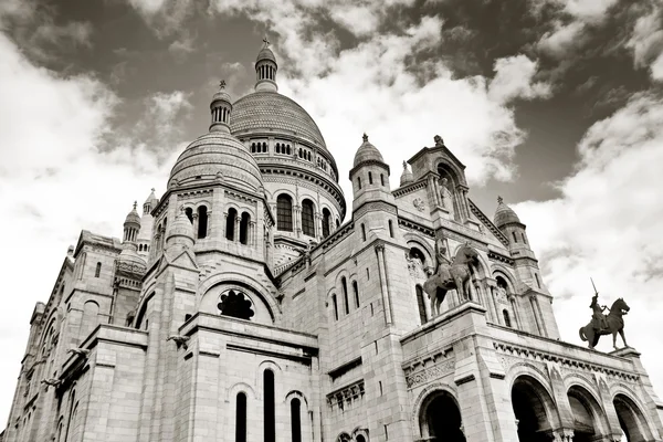 Sacre coeur, Montmartre, Paris, France — Stock Photo, Image
