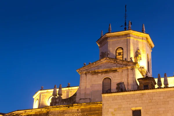 Cathedral of nuestra señora de la asuncion, Santander, Cantabri — Stok fotoğraf
