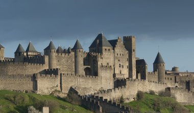 Carcassonne, languedoc roussillon, Fransa