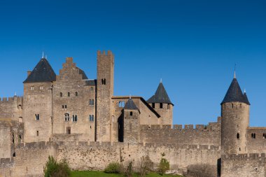 Carcassonne, Languedoc Roussillon, France clipart