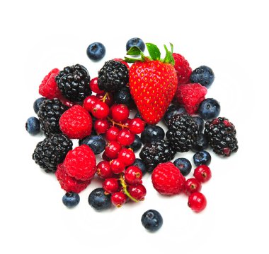 Red fruits clipart