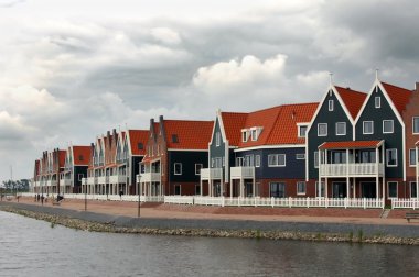 Hollanda volendam balıkçı köyü