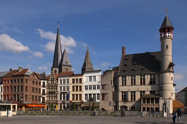 Nas ruas de Ghent Bélgica — Fotografia de Stock