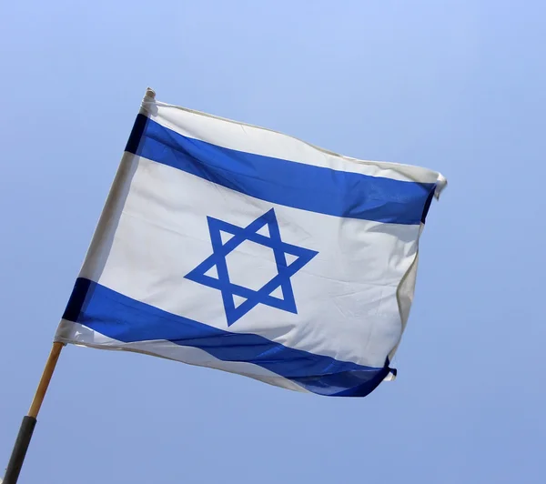 İsrail'in ulusal bayrak — Stok fotoğraf