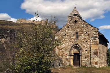 Chapel of Castle Tourbillon clipart