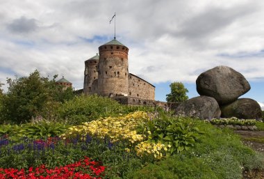 The fortress town of Savonlinna clipart