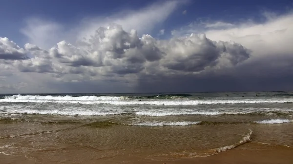 地中海上空云 — 图库照片