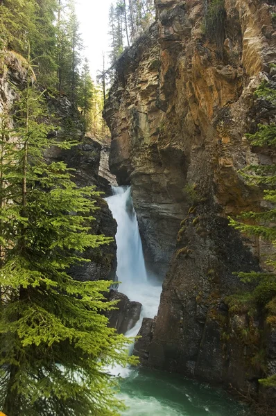 Pittoreska vattenfall snabba — Stockfoto