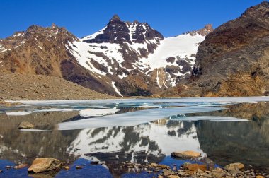 Top of Fitz Roy, Patagonia clipart