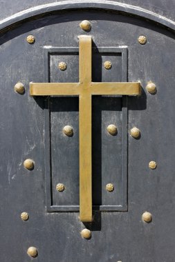 Kutsal haç eski kapı