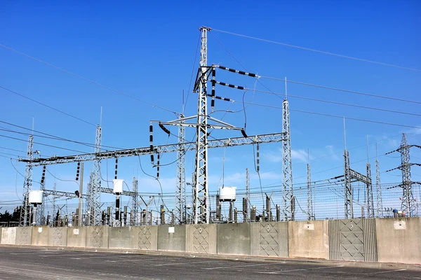 stock image Electrical substation