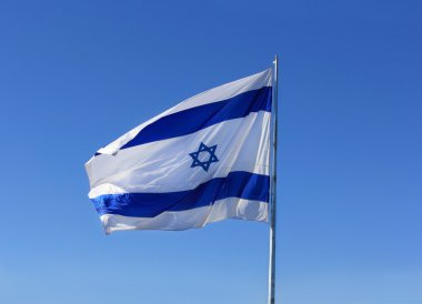 Israel's national flag clipart