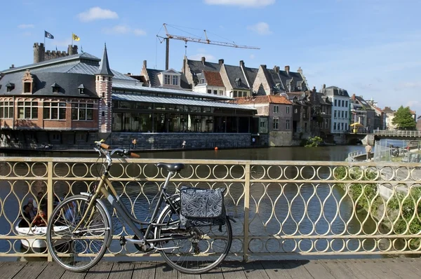 Městská krajina v Belgii — Stock fotografie