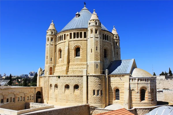 Klooster de dormition in Jeruzalem — Stockfoto