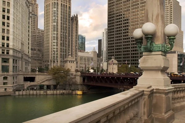Modern bir Chicago görüntüle — Stok fotoğraf