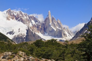 Peaks the mighty Fitz Roy clipart