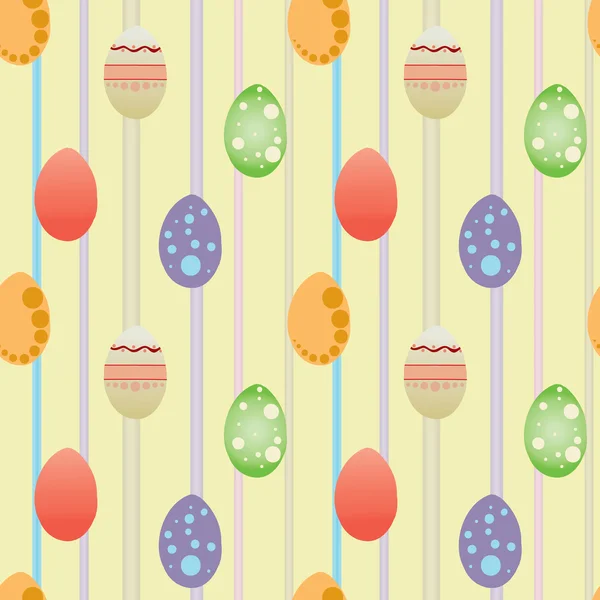 Eastern background egg wallpaper — Stock Vector