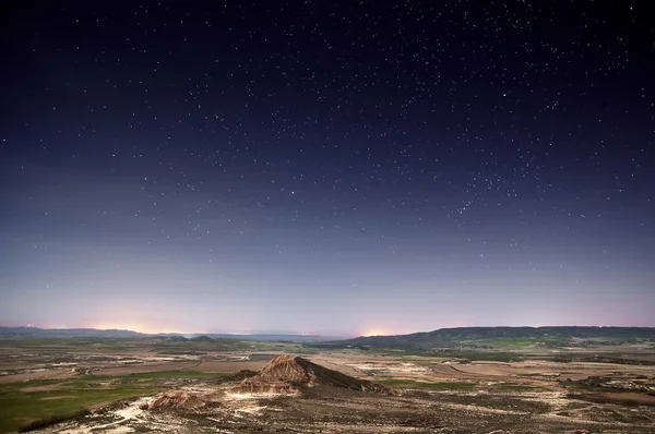 砂漠の上の星 — ストック写真