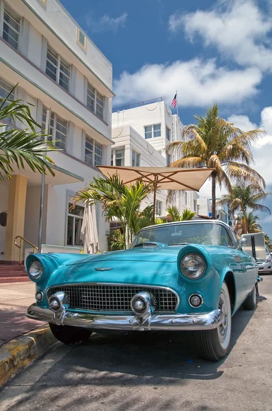 Miami carro velho Fotografias De Stock Royalty-Free