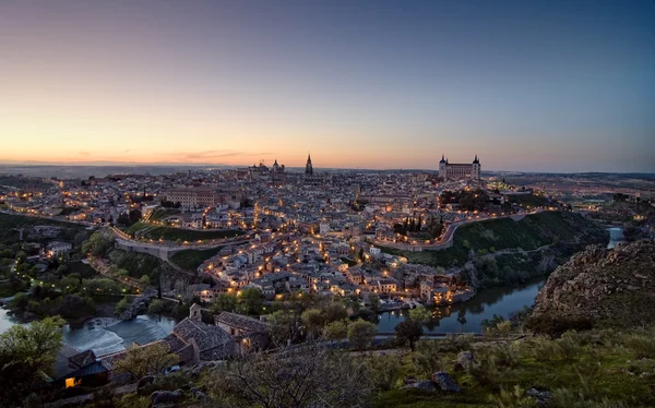 Toledo sunset — Stock Photo, Image