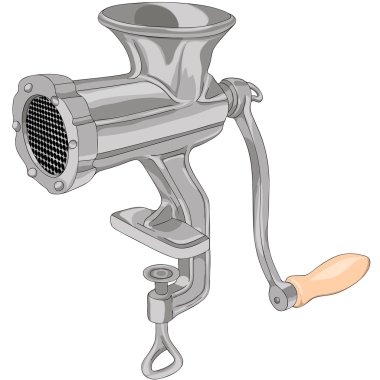 Meat mincers clipart