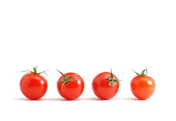 Tomates cherry alineados ! —  Fotos de Stock