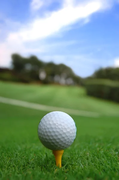 Golfbana — Stockfoto