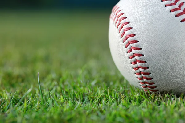 Baseball on the field — Stock Photo, Image