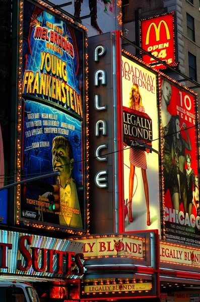 Teatro Palace en Nueva York — Foto de Stock