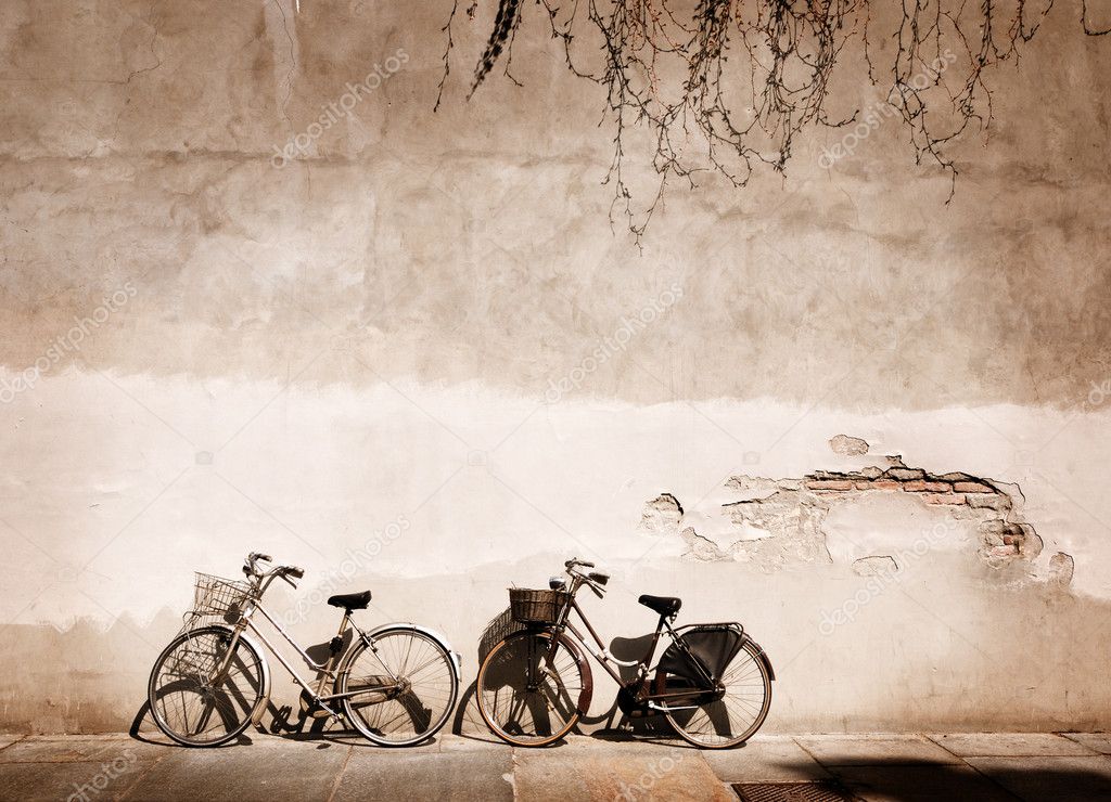 Italian old-style bicycles