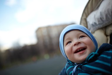 Smiling boy clipart