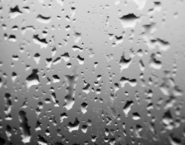 Drops on the glass — Stock Photo, Image