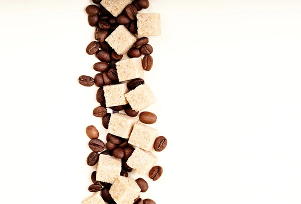 Coffee beans, paper, — Zdjęcie stockowe