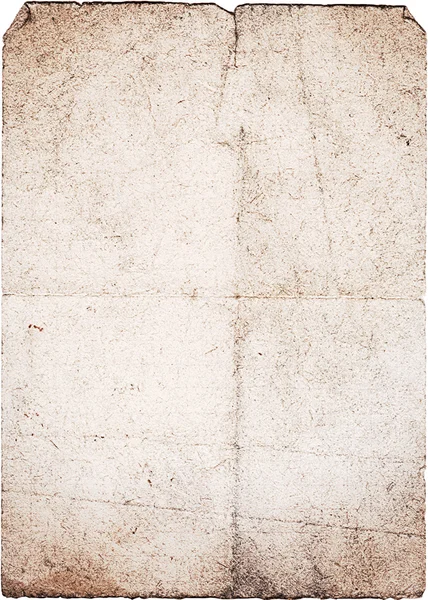 ビンテージの紙、暗い砂色。垂直オリエント. — ストック写真