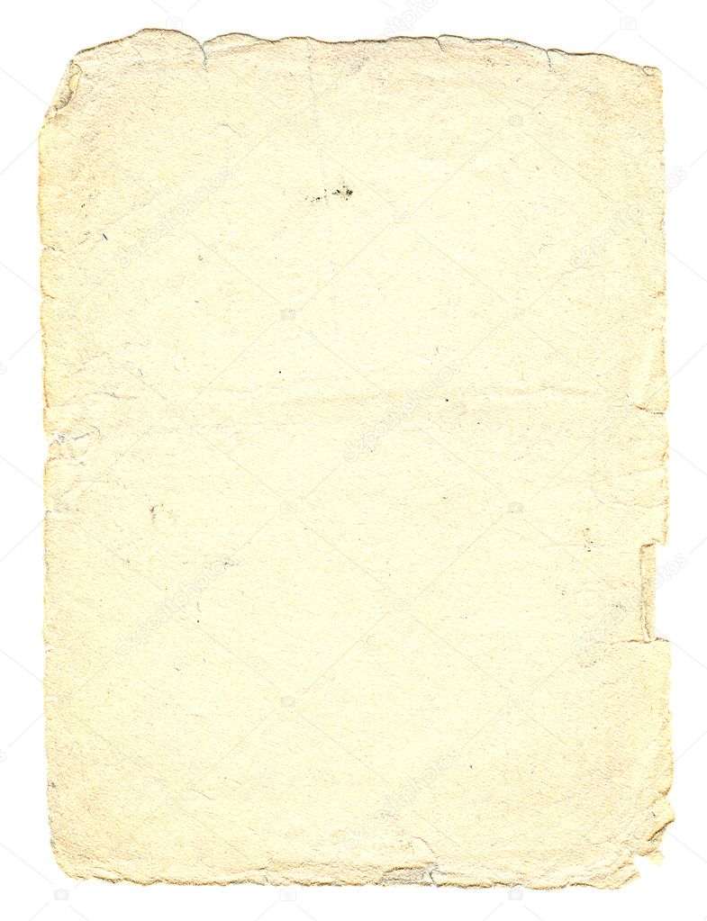Vintage paper with space for text, soft-vanilla color, vertical