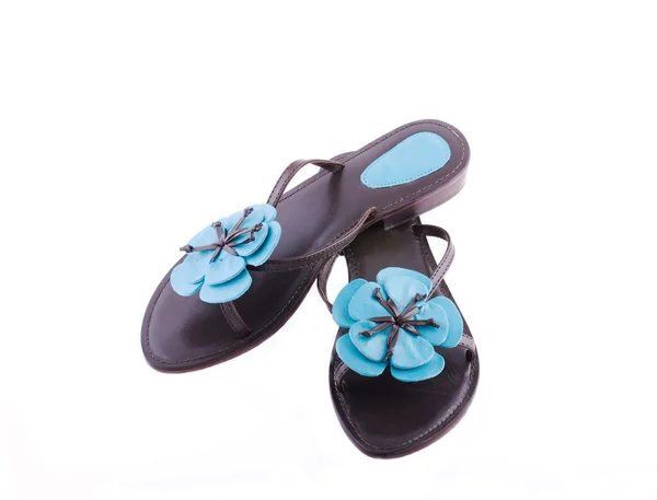 Pantofi de vară de sex feminin — Fotografie, imagine de stoc