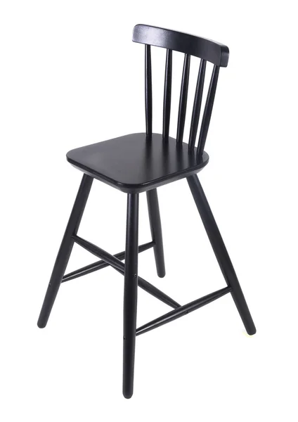 Schwarzer Stuhl — Stockfoto