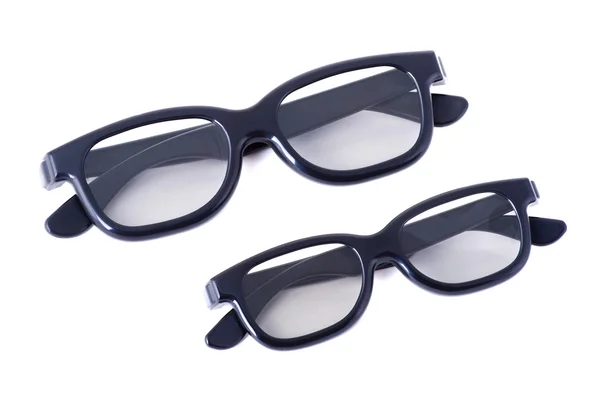 3D glasögon vuxna och barn — Stockfoto