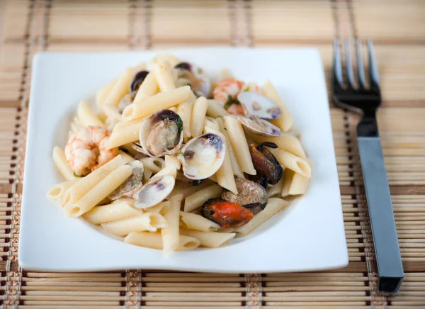 Skålen med pasta — Stockfoto