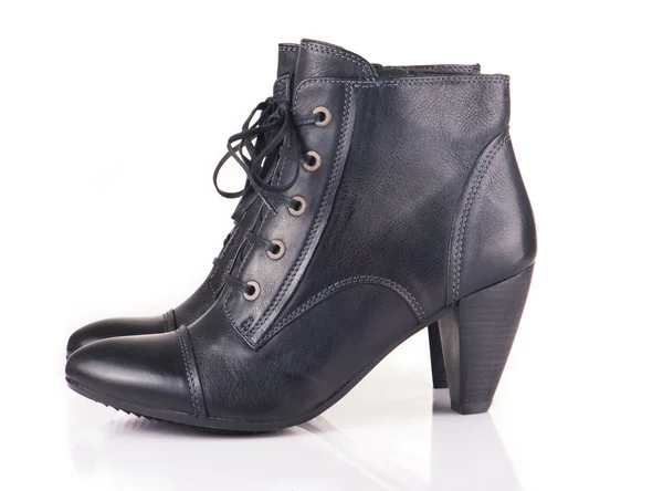 Elegantes botas negras — Foto de Stock