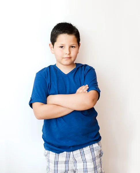 Portret van jongen. — Stockfoto