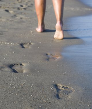Beach, feet clipart
