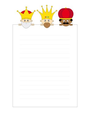 Christmas.Three Kings clipart