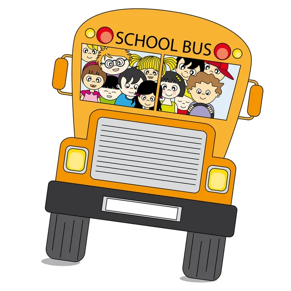 stock vector School bus