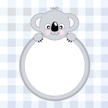 Cute Koala. clipart