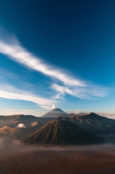 Gunung bróm vulkán, Indonézia — Stock Fotó