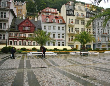 Karlovy vary, yağmur