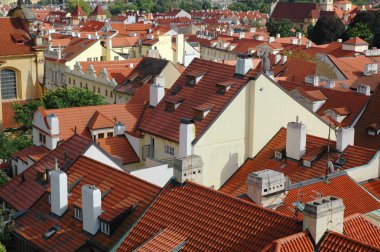 Prag 'ın çatıları
