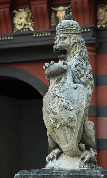 stock image Lion statue in Vienna